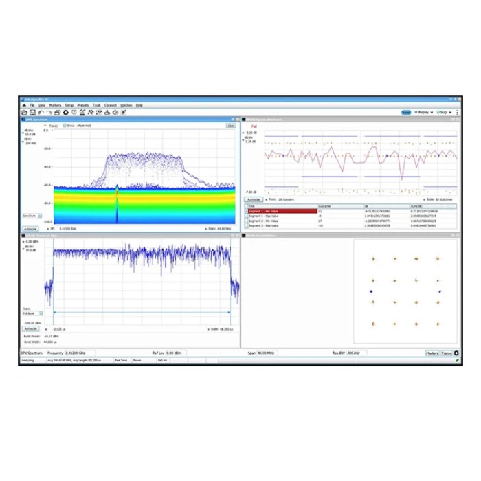 SignalVu-PC RF 频谱分析仪软件