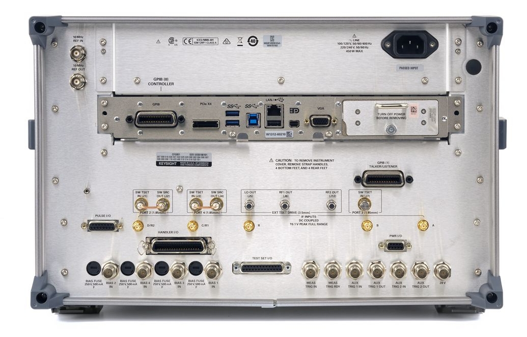 是德 N5244B PNA-X 微波网络分析仪，900 Hz/10 MHz 至 43.5 GHz