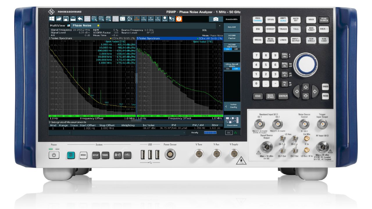 R&S®FSWP 相位噪声分析仪和 VCO 测试仪